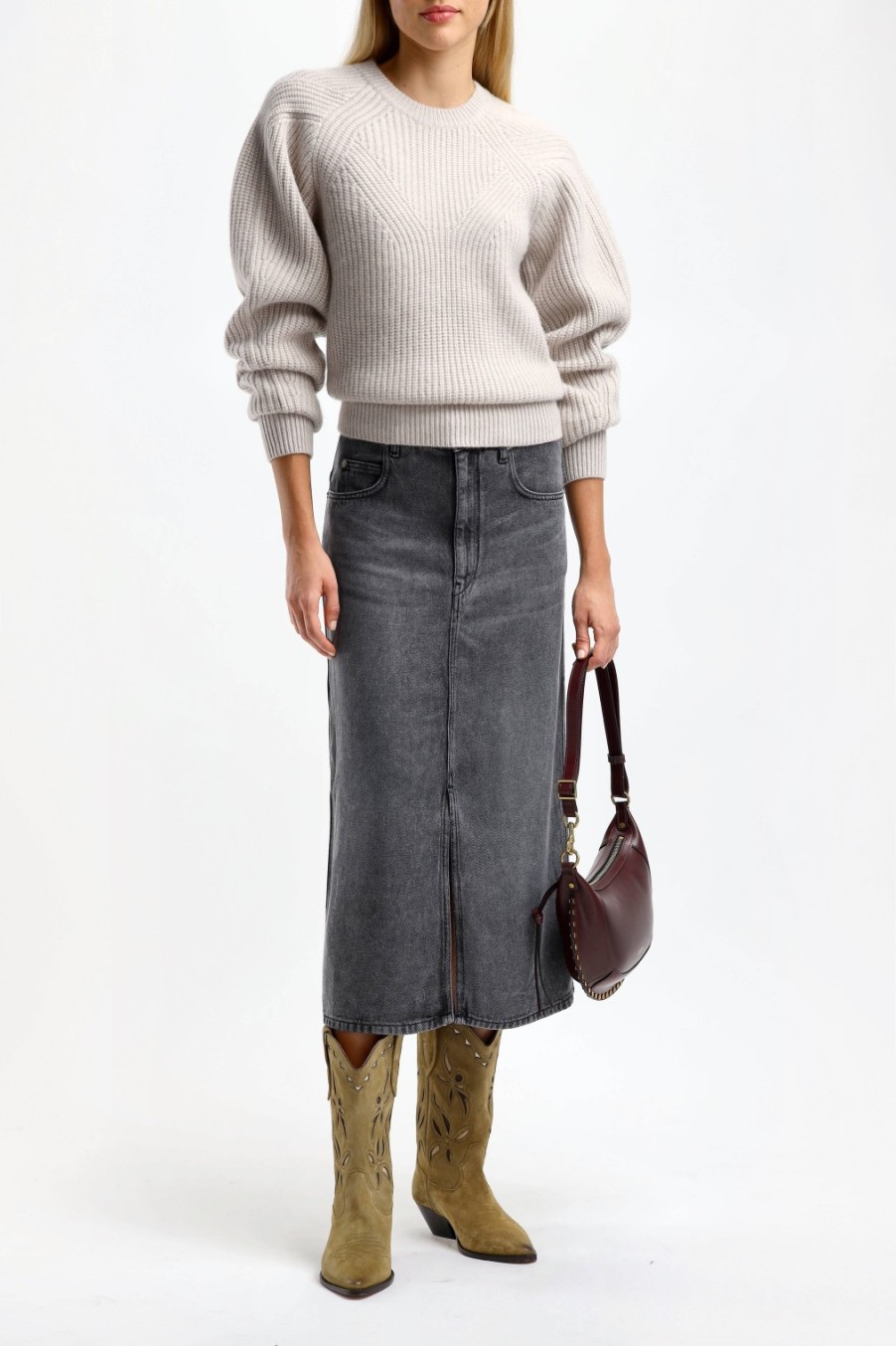 Vetements Isabel Marant | Pull-Over Baptista En Beige