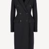 Vetements Khaite | Manteau Carmona En Noir