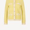 Vetements Tory Burch | Cardigan Kendra En Jaune/Francais