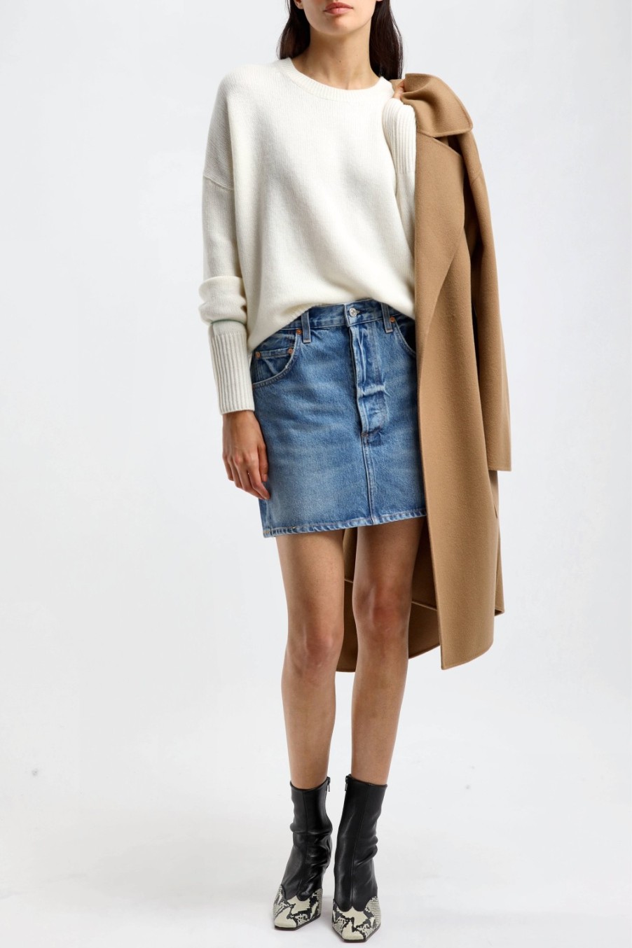 Vetements Lisa Yang | Pull Mila En Creme