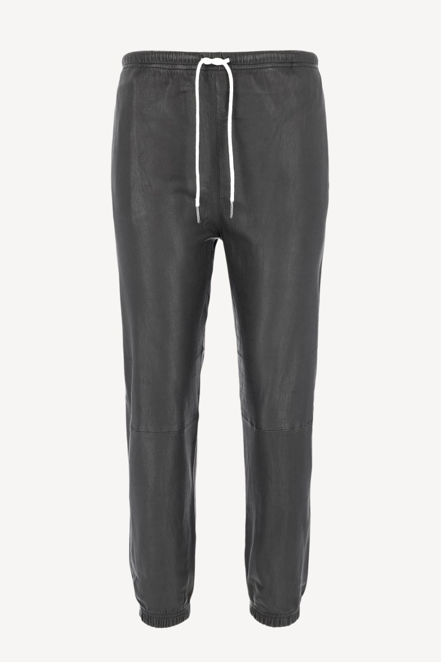Vetements SPRWMN | Pantalon En Cuir Jogger En Noir