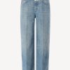 Vetements Closed | Jeans Nikka Cropped En Bleu Moyen