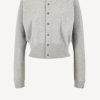 Vetements Extreme Cashmere | Cardigan Blouson N° 257 En Gris