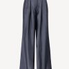 Vetements Zimmermann | Pantalon Pleated In Paradise Navy