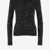 Vetements Missoni | Pull Ras Du Cou Noir/Argente