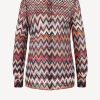 Vetements Missoni | Blouse Rose/Noire