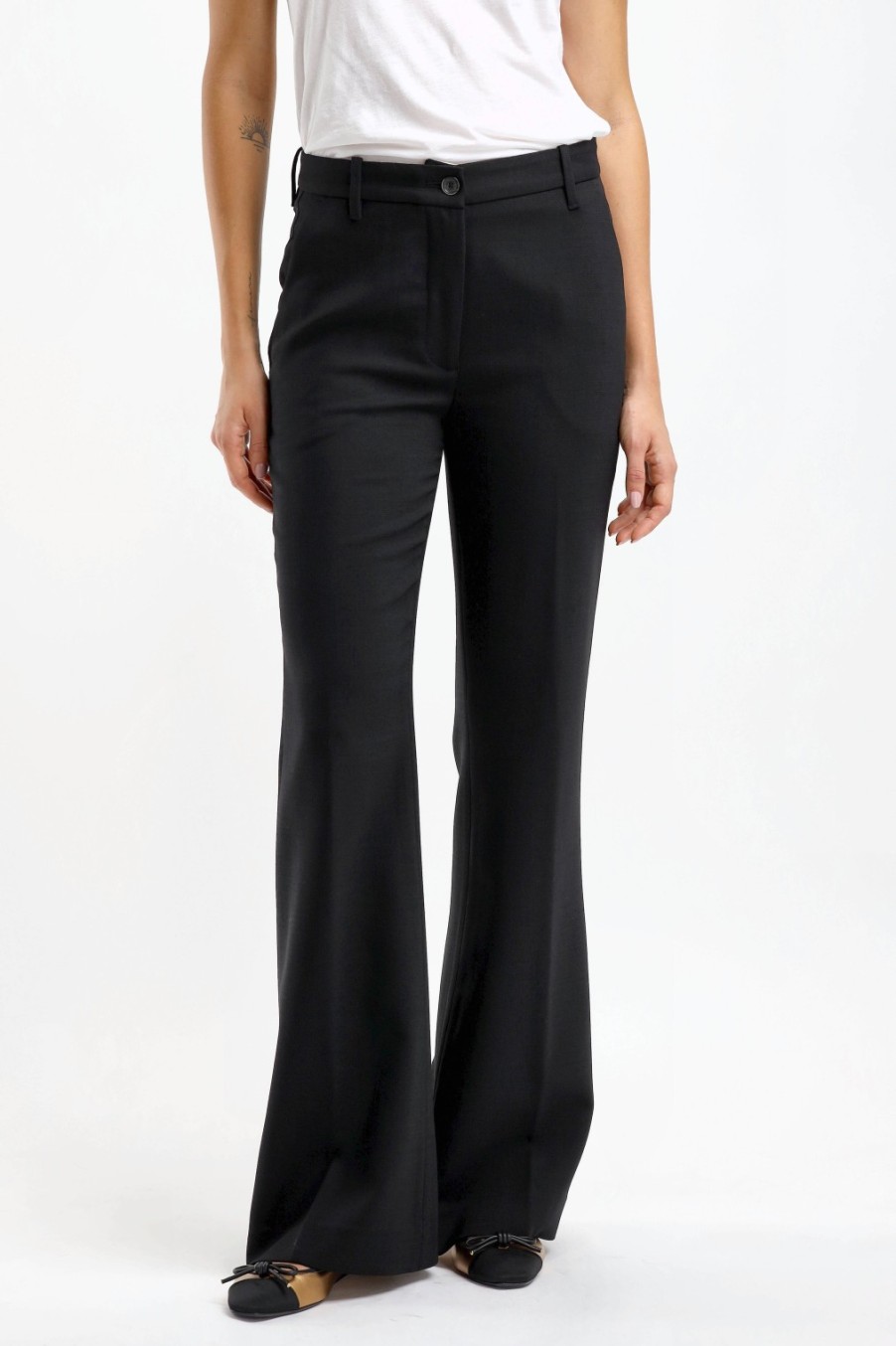 Vetements Nine In The Morning | Pantalon Paolina En Noir