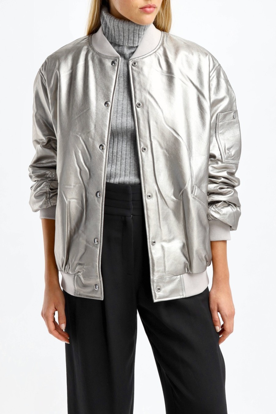 Vetements IRO | Veste Morel En Marron Dore