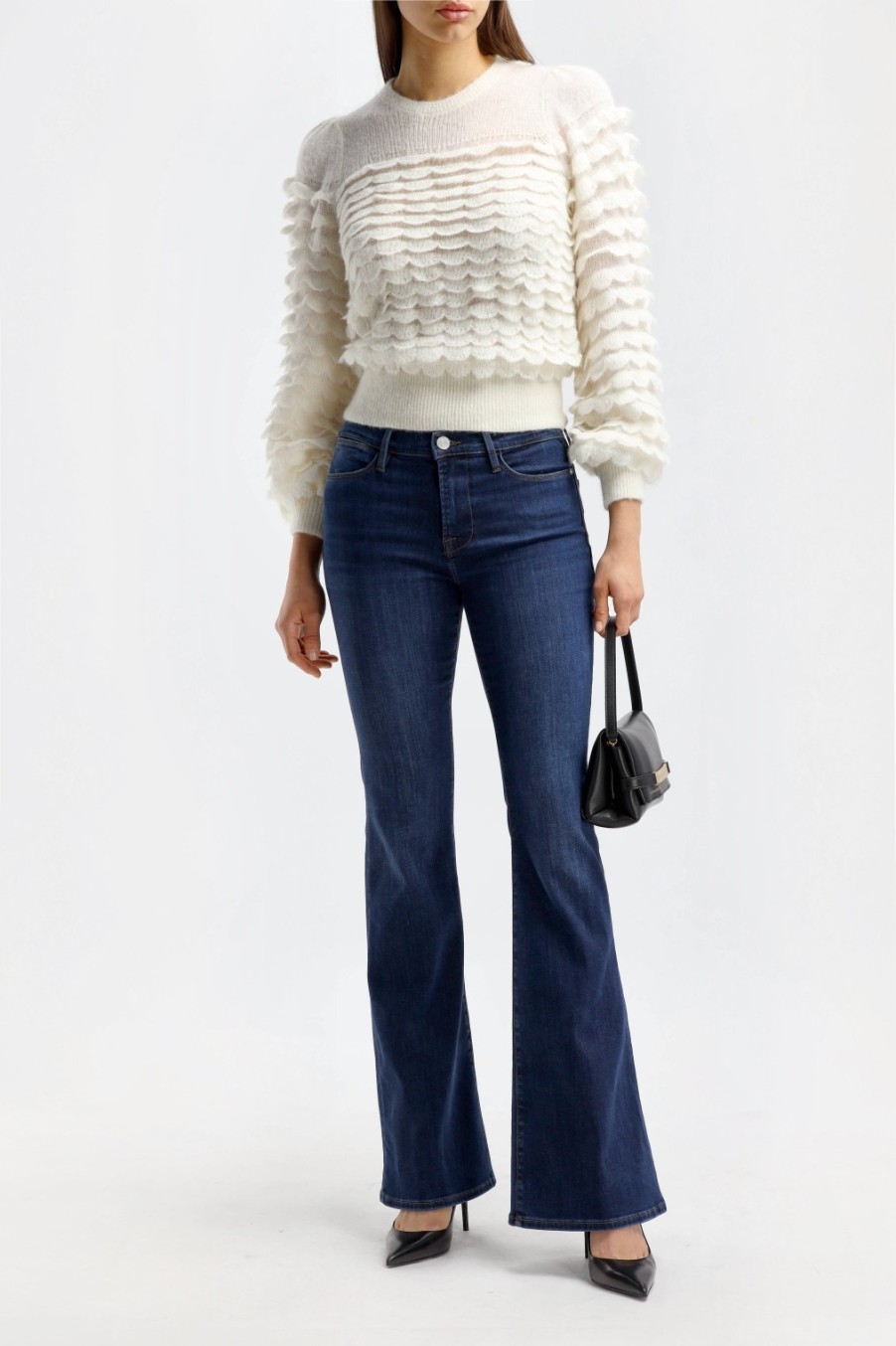 Vetements Frame | Jeans Le Haut Flare En Majeste