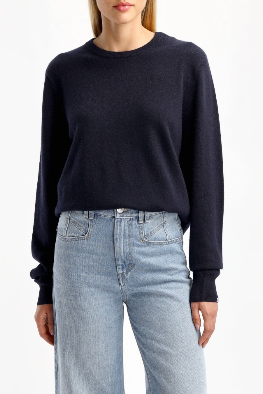 Vetements Extreme Cashmere | Pull Be Classic N° 36 En Bleu Marine