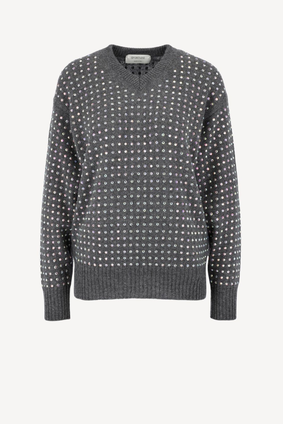 Vetements Sportmax | Pull Uta En Gris Moyen