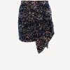 Vetements IRO | Jupe Dasia Dans Shiny Blue