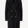 Vetements S Max Mara | Manteau Roseto En Noir